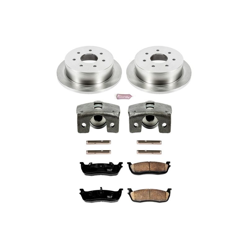 PSB Autospecialty Kit w/Cals - Power Stop 00-03 Ford F-150 Rear Autospecialty Brake Kit w/Calipers
