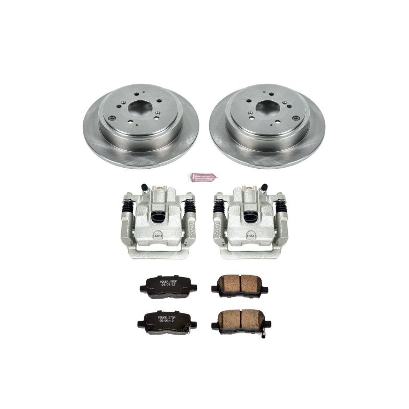 PSB Autospecialty Kit w/Cals - Power Stop 01-06 Acura MDX Rear Autospecialty Brake Kit w/Calipers