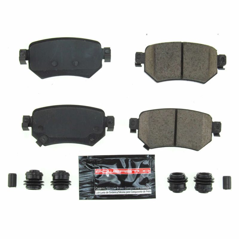 PSB Z23 Evolution Brake Pads - Power Stop 16-19 Mazda 6 Rear Z23 Evolution Sport Brake Pads w/Hardware
