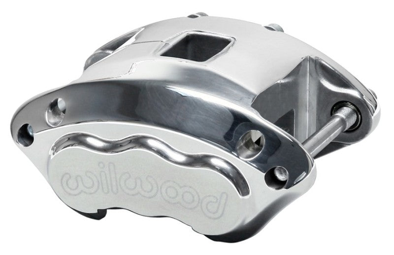 WIL D154 Caliper - Wilwood Caliper-D154-Polished 1.12/1.12in Pistons 0.81in Disc