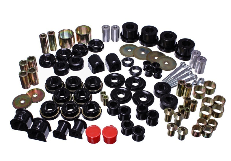 ES Hyper-Flex Sets - Black - Energy Suspension 15-16 Ford Mustang Black Hyper-Flex Master Bushing Set
