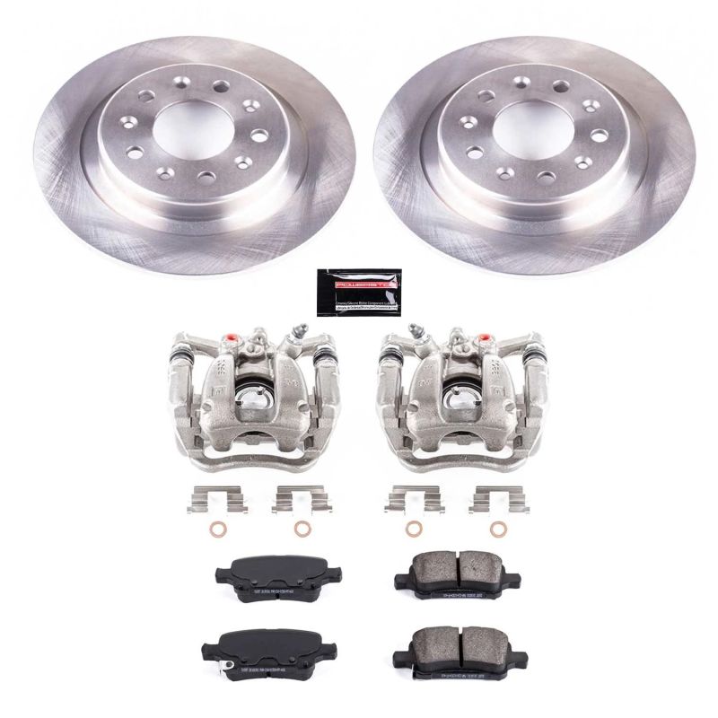 PSB Autospecialty Kit w/Cals - Power Stop 17-19 Buick LaCrosse Rear Autospecialty Brake Kit w/Calipers