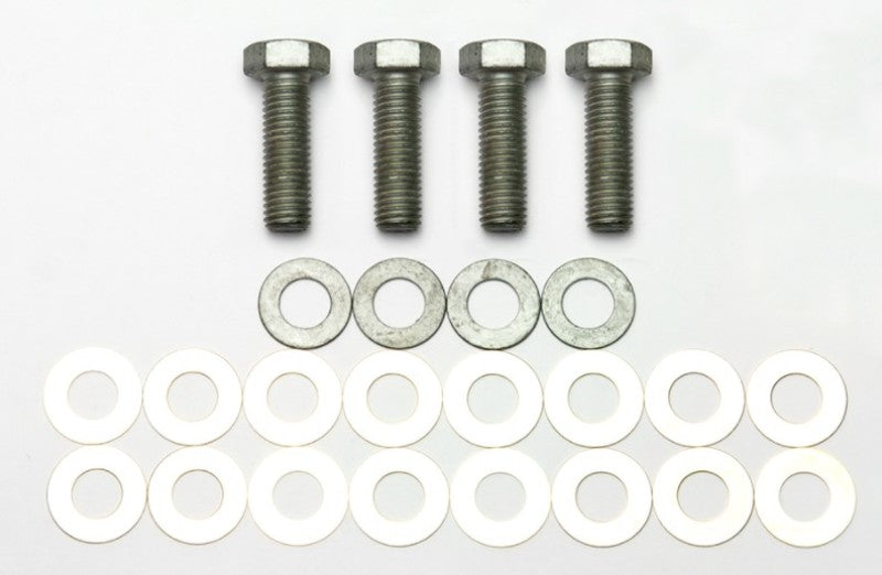 WIL Bolt Kit - Wilwood Bolt Kit - M14-2 x 45mm Hex Head w/ Washers and Shims - 4 Pack