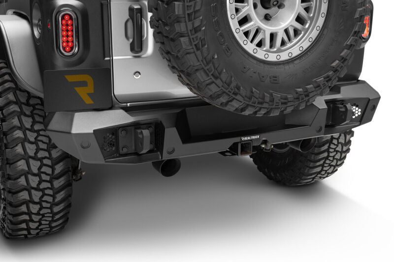 GOR Trailine Bumper - Go Rhino 2018+ Jeep Wrangler JL/JLU Trailline Full Width Rear Bumper