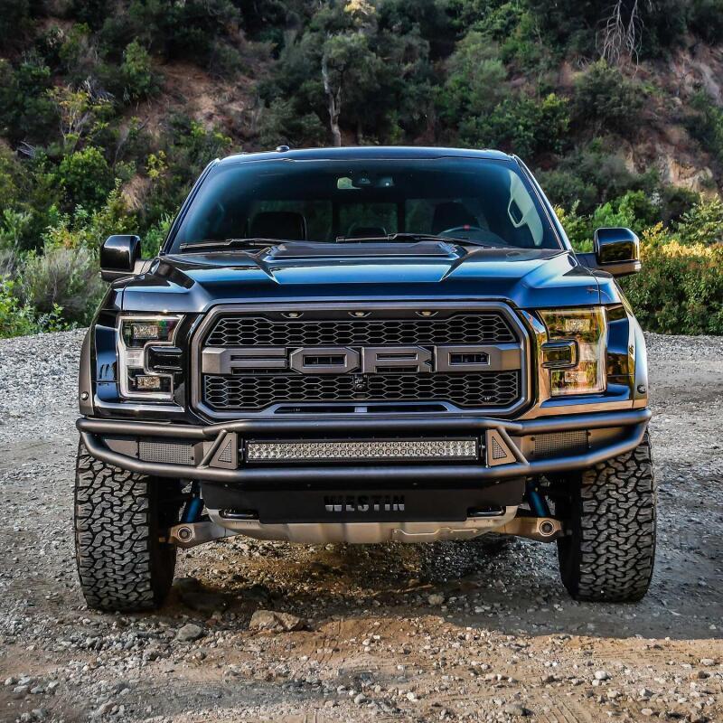 WES Outlaw Bumpers - Westin 17-20 Ford F-150 Raptor Outlaw Front Bumper - Tex. Blk