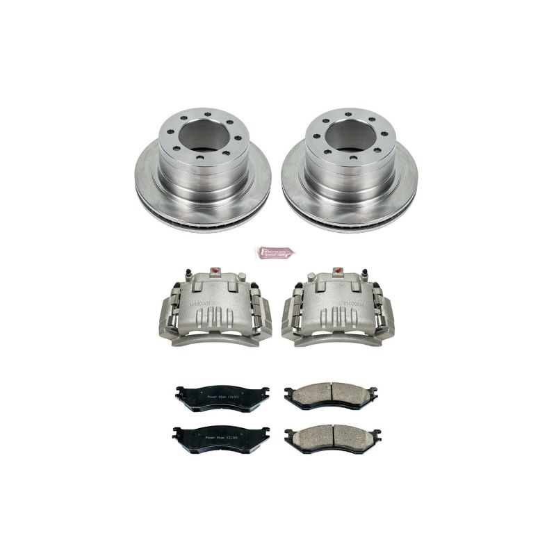 PSB Autospecialty Kit - Power Stop 03-08 Dodge Ram 3500 Rear Autospecialty Kit w/Cals