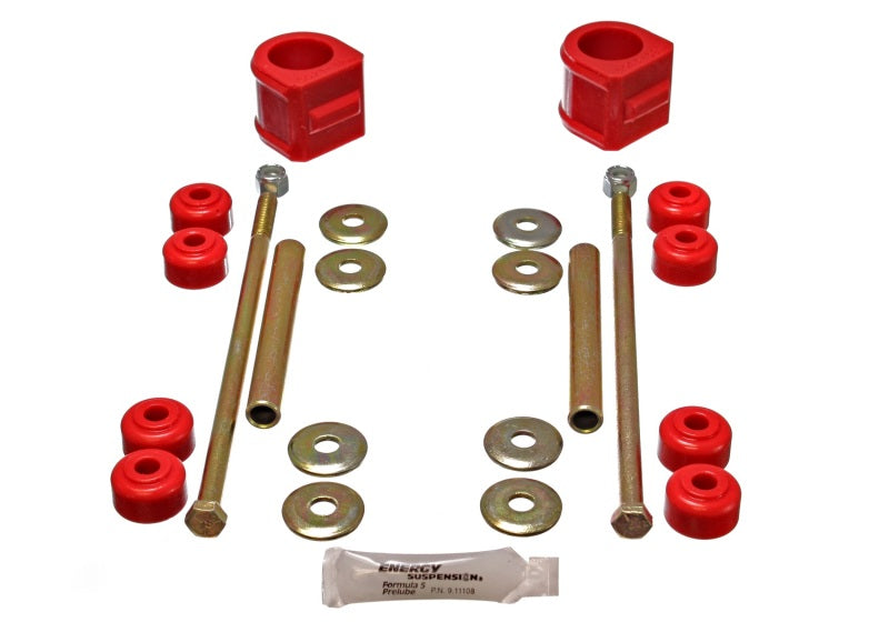 ES Sway Bar Bushings - Red - Energy Suspension GM 4 X Front Stab Bar Bushing - Red