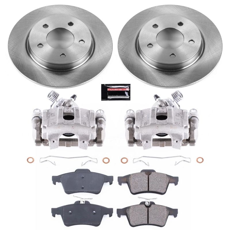 PSB Autospecialty Kit w/Cals - Power Stop 04-13 Mazda 3 Rear Autospecialty Brake Kit w/Calipers
