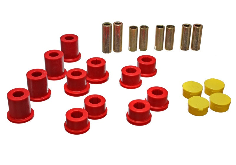ES Cntrl Arm Bushings - Red - Energy Suspension 90-97 Mazda Miata Red Front Control Arm Bushing Set