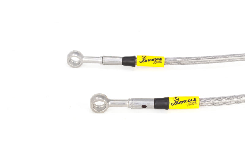 GR G-Stop Brake Line Kits - Goodridge 12-15 Honda Civic Si / 13-15 Acura ILX 2.4L (Lrg Disc) Stainless Steel Brake Line Kit