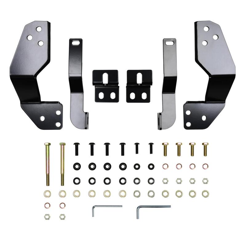 WES HDX Grille Guards - Westin 19-21 GMC Sierra 1500 HDX 3-Piece Modular Grille Guard- Black
