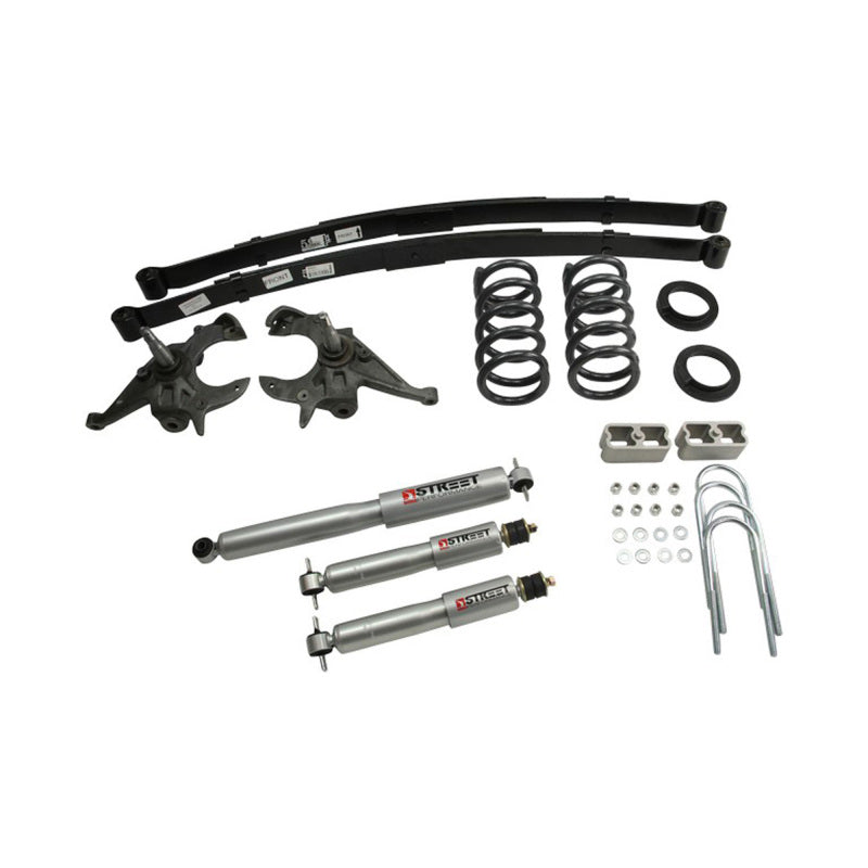BT Lower Kit w SP Shocks - Belltech LOWERING KIT WITH SP SHOCKS