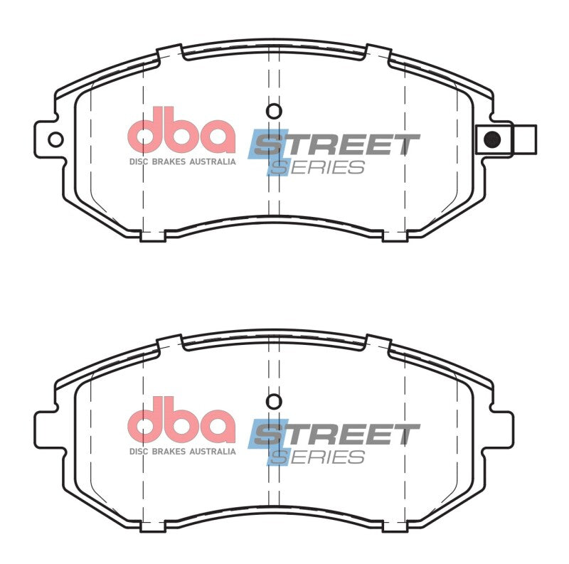 DBA Street Series Brake Pads - DBA 05-06 Saab 9-2X Aero Street Series Front Brake Pads