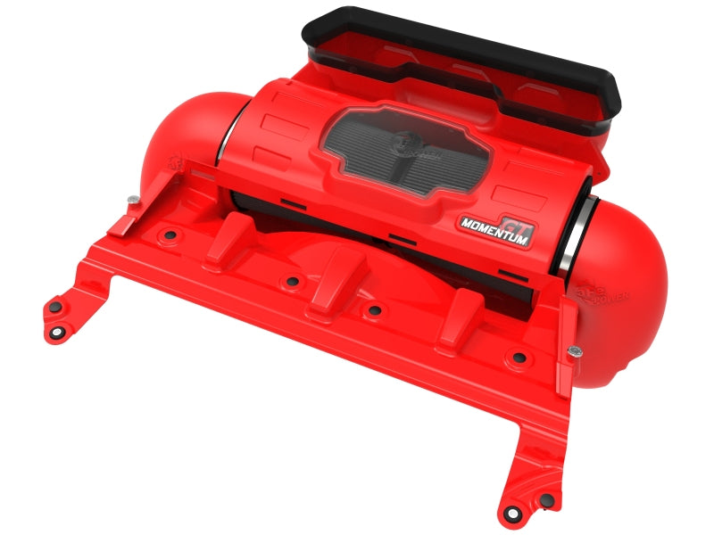 AFE Momentum GT Cold Air Intakes - aFe 21-23 Dodge RAM 1500 TRX V8-6.2L Momentum GT Intake- Red