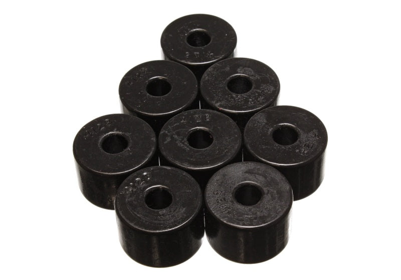 ES Poly Pads - Black - Energy Suspension Pad - Soft- 1-7/8in OD x 9/16in ID x 1-5/16in H - Black