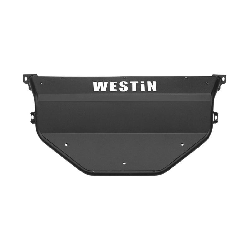 WES Skid Plates - Westin 2013-2018 Ram 1500 Outlaw Bumper Skid Plate - Textured Black