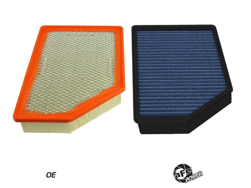 AFE Magnum FLOW OE Replacement Filters - aFe Magnum FLOW OE Replacement Air Filter w/ Pro 5R Media GM Diesel Trucks 20-25 V8-6.6L (td) L5P