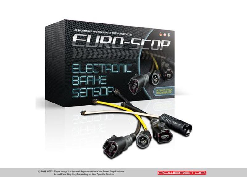 PSB Euro-Stop Brake Pad Sensor - Power Stop 20-21 Cadillac CT4 Front Euro-Stop Electronic Brake Pad Wear Sensor