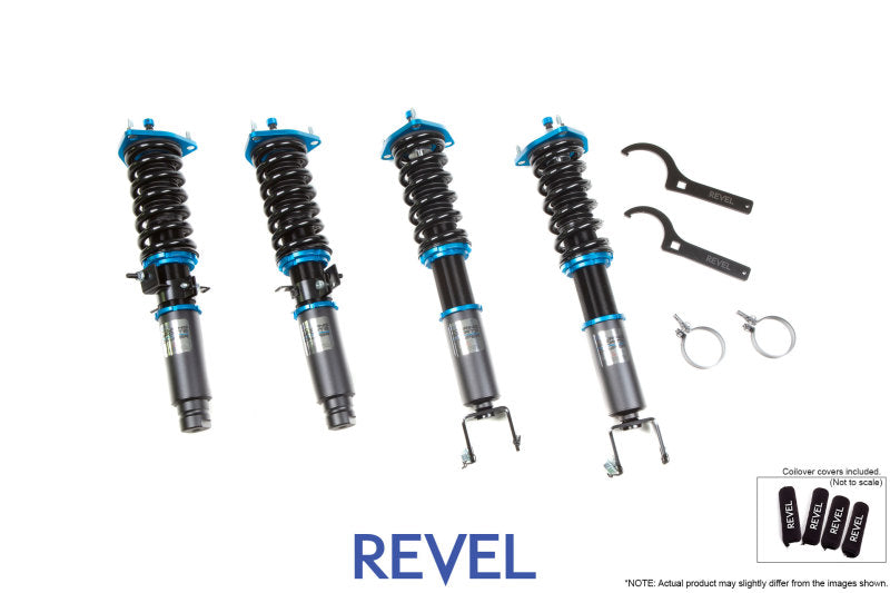 RVL Touring Sport Coilovers - Revel Touring Sport Damper 14-19 Infiniti Q60 AWD Red Sport 400 (with DDS)
