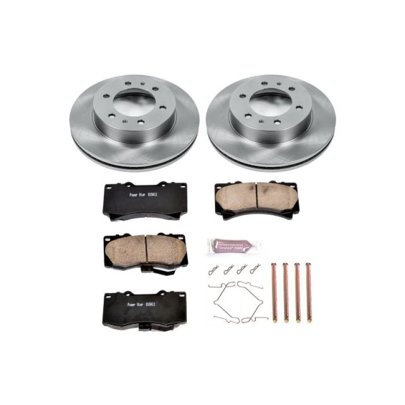 PSB Autospecialty Kit - Power Stop 06-10 Hummer H3 Front Autospecialty Brake Kit