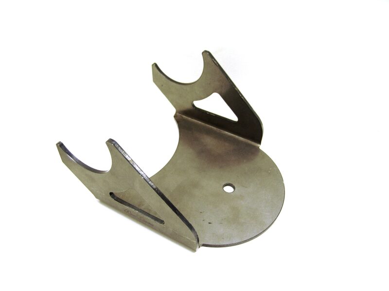 RID Air Spring Mounts - Lower - Ridetech Dropped Lower Weld-On Air Spring Axle Bracket (Uncoated)