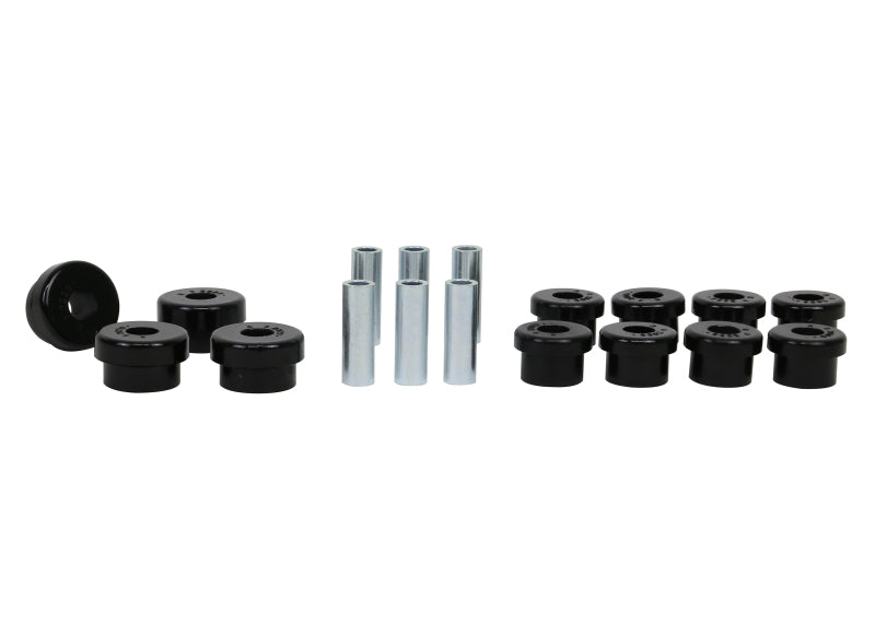 WL Bushings - Control Arm - Whiteline Plus 88-00 Honda Civic / 88-9/95 CRX Rear Control Arm - Lower Inner & Outer Bushing Kit
