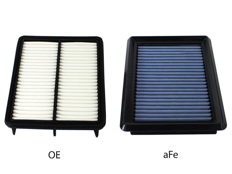 AFE P5R Drop In Air Filter - aFe MagnumFLOW OEM Replacement Air Filter PRO 5R 2014 Mazda 3 L4 2.0L/2.5L
