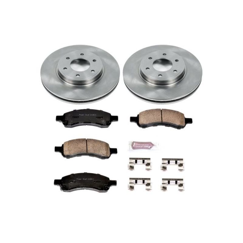 PSB Autospecialty Kit - Power Stop 06-09 Chevrolet Trailblazer Front Autospecialty Brake Kit