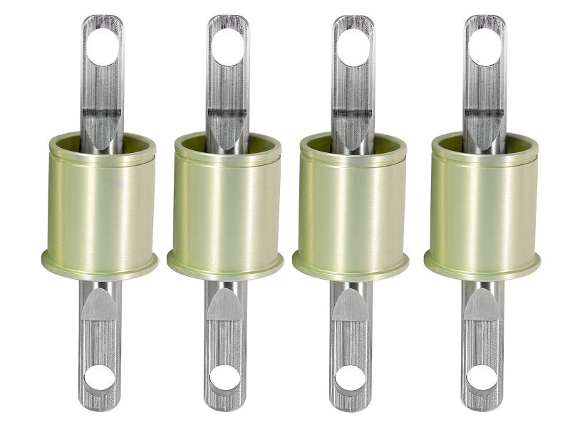 AFE PFADT C/A Bearings - aFe Control PFADT Steel Frame Solid Spherical Control Arm Bearings Set; Chevy Corvette C5 / C6 97-13
