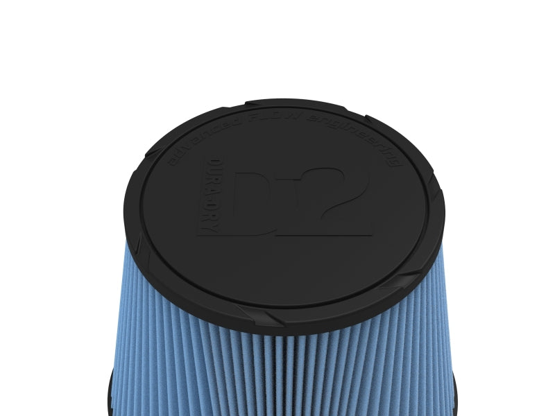 AFE Universal D2 Dura Dry Air Filter - aFe Magnum FORCE Intake Replacement Air Filter w D2 Dura-Dry Media 5-1/2inF x(10x7)inB x7inT x8inH