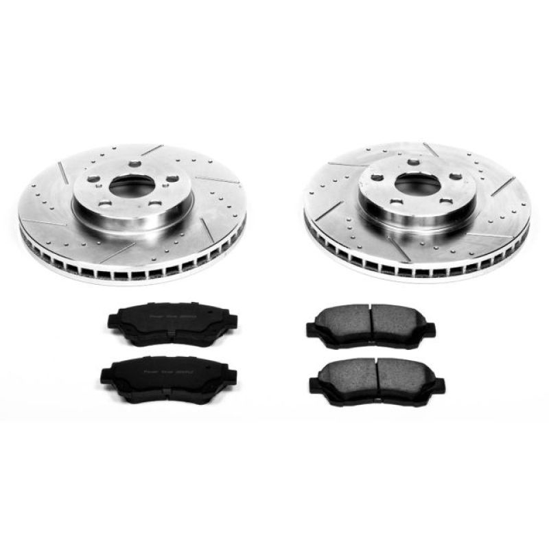 PSB Z23 Evolution Kit - Power Stop 94-99 Toyota Celica Front Z23 Evolution Sport Brake Kit