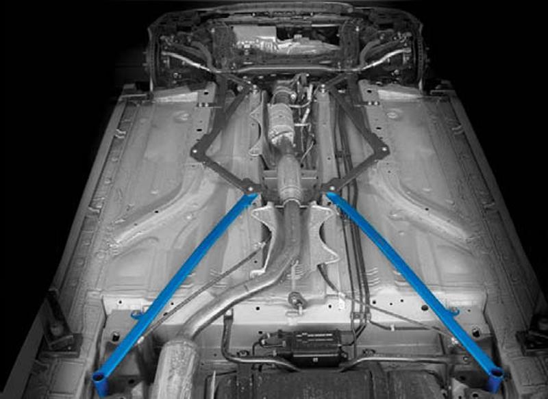 CUS Power Braces - Cusco Power Brace Lower Rear Side FD2 Civic Si (Sedan ONLY) *requires drillING on sedan models*