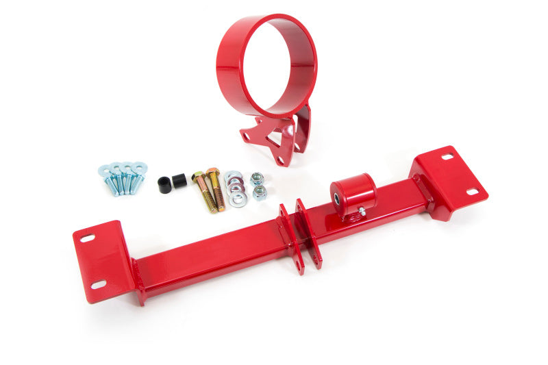 UMI Crossmember Reinforcements - UMI Performance 93-02 GM F-Body Tunnel Brace Mount Stock Exhaust & Kooks LT w/ Loop