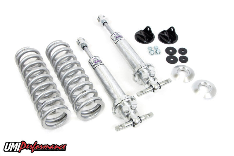 UMI Coilover Kits - UMI Performance 93-02 Chevrolet Camaro Double Adj. Front Coilover Kit (Spring Rate 550lb)