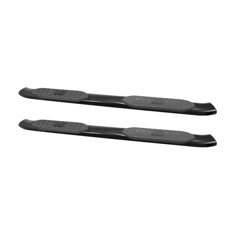 WES Nerf Bars - PRO TRAXX 5 - Westin 2015-2017 Chevrolet/GMC Colorado/Canyon Extended Cab PRO TRAXX 5 Oval Nerf Step Bars - Black