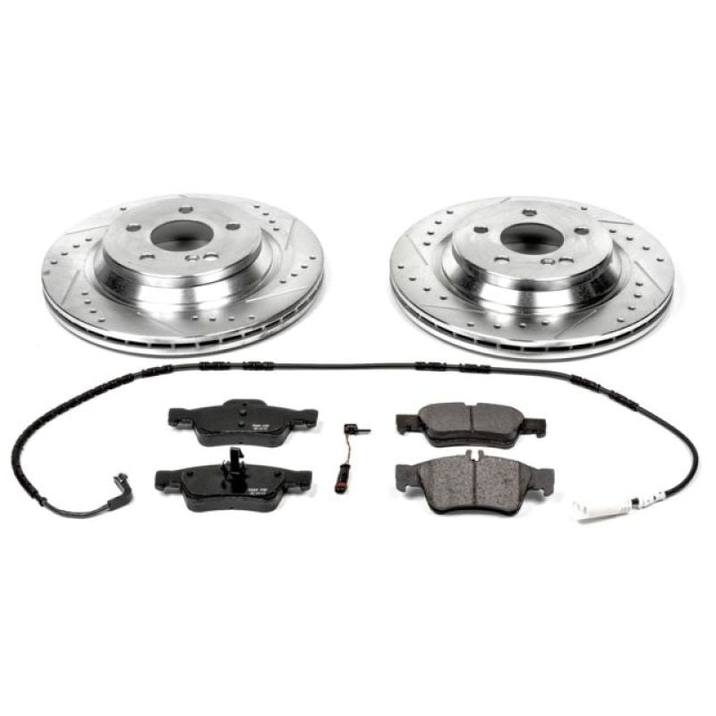 PSB Z23 Evolution Kit - Power Stop 03-06 Mercedes-Benz S500 Rear Z23 Evolution Sport Brake Kit