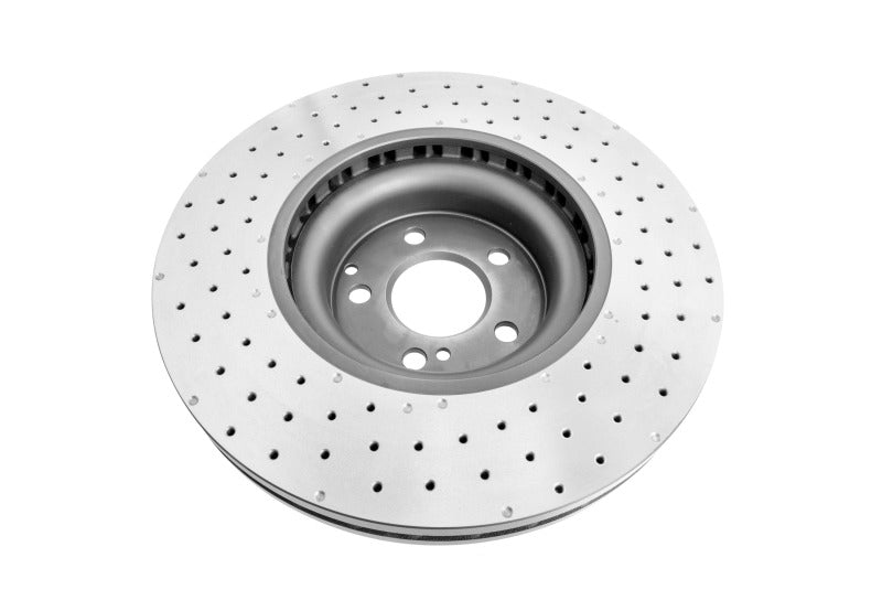 DBA 4000 Series Drilled Rotors - DBA 2010 Mercedes-Benz CL550 AMG Sport Package Front 4000 Series Drilled Rotor