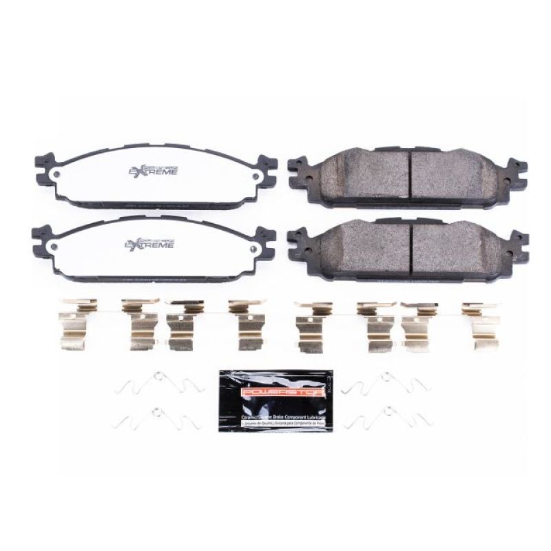 PSB Z36 Truck & Tow Brake Pads - Power Stop 11-19 Ford Explorer Front Z36 Truck & Tow Brake Pads w/Hardware