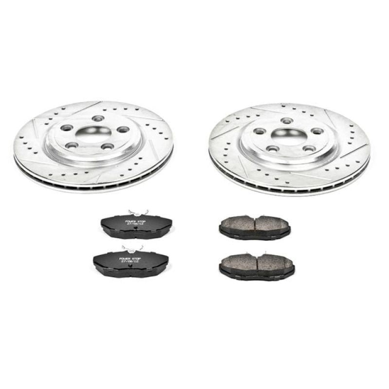 PSB Z23 Evolution Kit - Power Stop 2005 Jaguar Vanden Plas Rear Z23 Evolution Sport Brake Kit