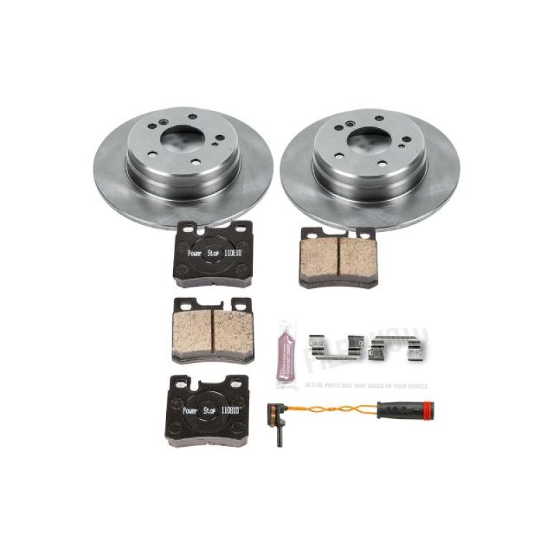 PSB Autospecialty Kit - Power Stop 96-00 Mercedes-Benz C280 Rear Autospecialty Brake Kit