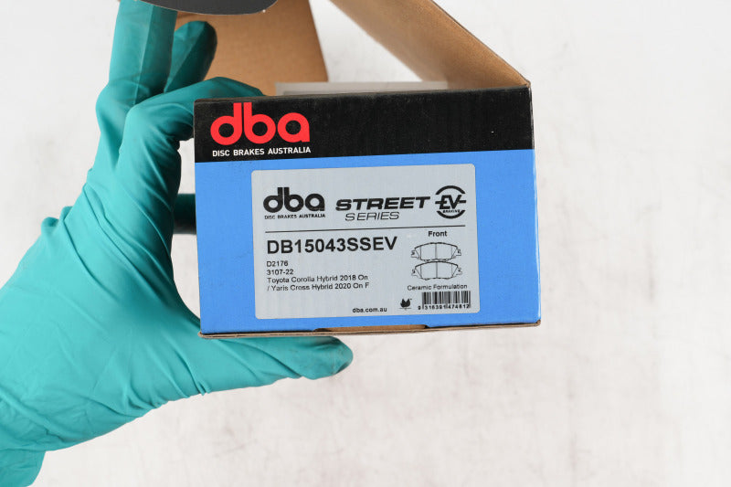 DBA Street Series Brake Pads - DBA 19-22 Toyota Corolla Hatchback Front SSEV Street Series Brake Pads