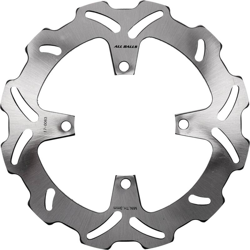 ABR Brake Rotors - All Balls Racing 03-05 Kawasaki KX125 Brake Disc Front