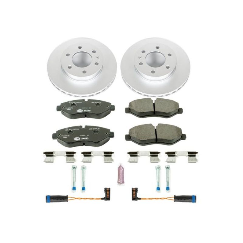 PSB Euro-Stop Kit - Power Stop 07-09 Dodge Sprinter 2500 Front Euro-Stop Brake Kit