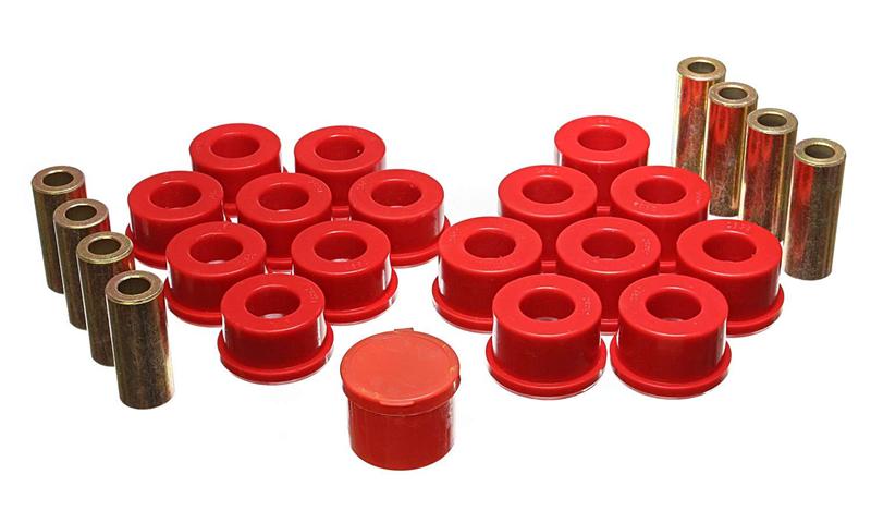 ES Cntrl Arm Bushings - Red - Energy Suspension Control Arm Bushings - Rear - Red