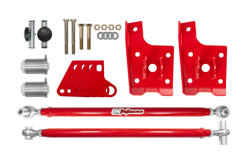 UMI Traction Bars - UMI Performance 70-81 GM F-Body Leaf Spring Traction Bars
