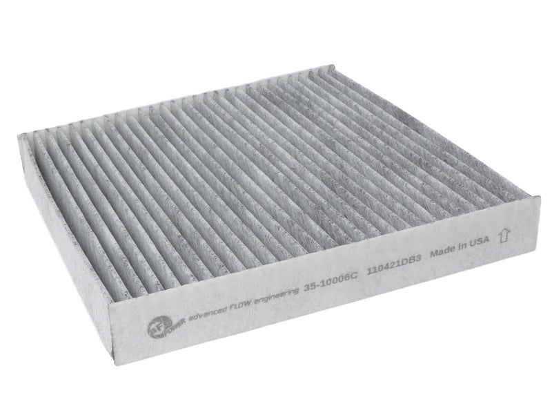AFE Cabin Air Filters - aFe 09-22 Honda CR-V / CR-Z / Fit / HR-V / Insight / Odyssey Acura Carbon Cabin Air Filter