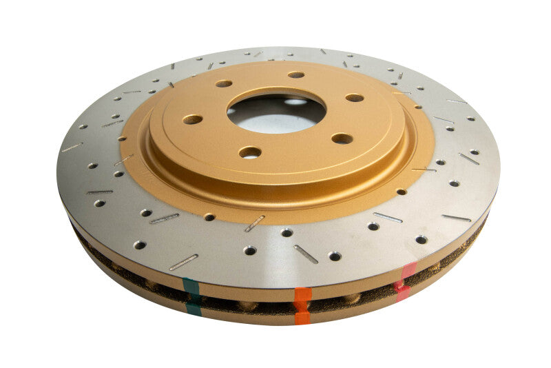 DBA 4000 Slot&Drill Rotors - DBA 05-07 Nissan Frontier 4.0L 2WD/4WD Front Drilled & Slotted 4000 Series Rotor