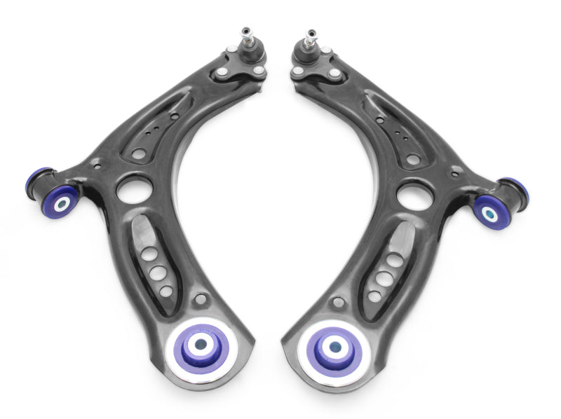 SPR Control Arms - Front - SuperPro 2015 Audi A3 Quattro Premium Front Lower Control Arm Set w/ Bushings