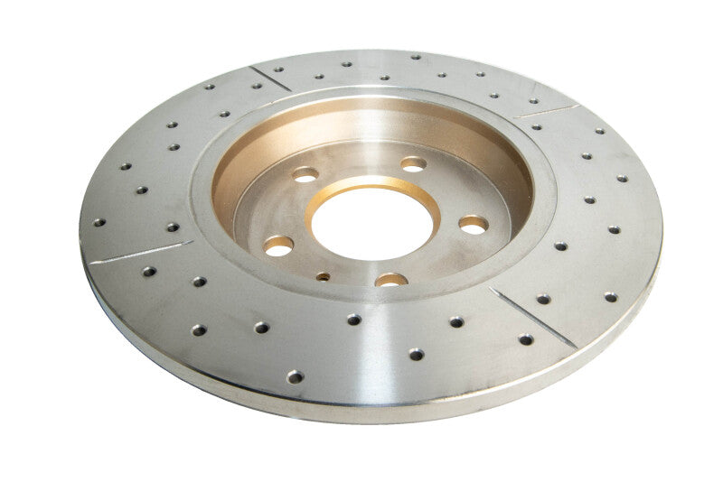 DBA Street Slot&Drill Rotors - DBA 09-20 Audi A4 Rear Drilled & Slotted Street Series Rotor