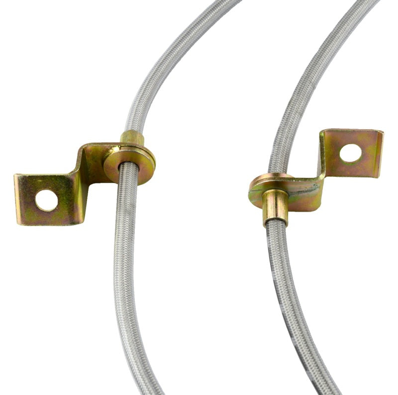 GR G-Stop Brake Line Kits - Goodridge 05-14 Ford Mustang (w/ABS) Stainless Steel Brake Line Kit